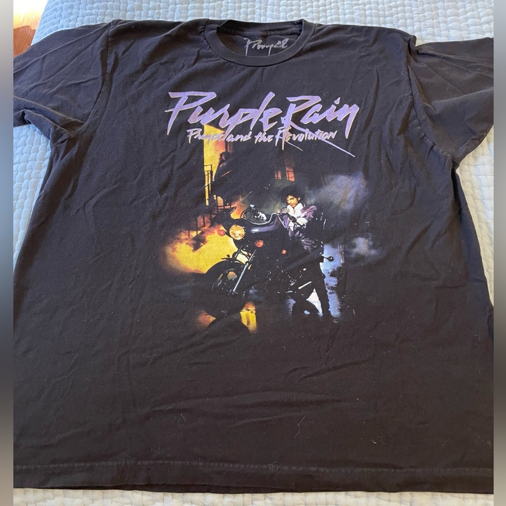 Prince Purple Rain Graphic Tee XL